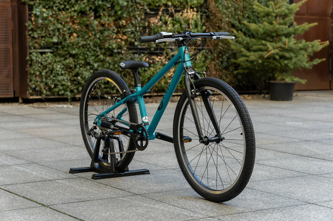 Lekki rower dla dziecka KUbikes 24 S MTB Turkusowy