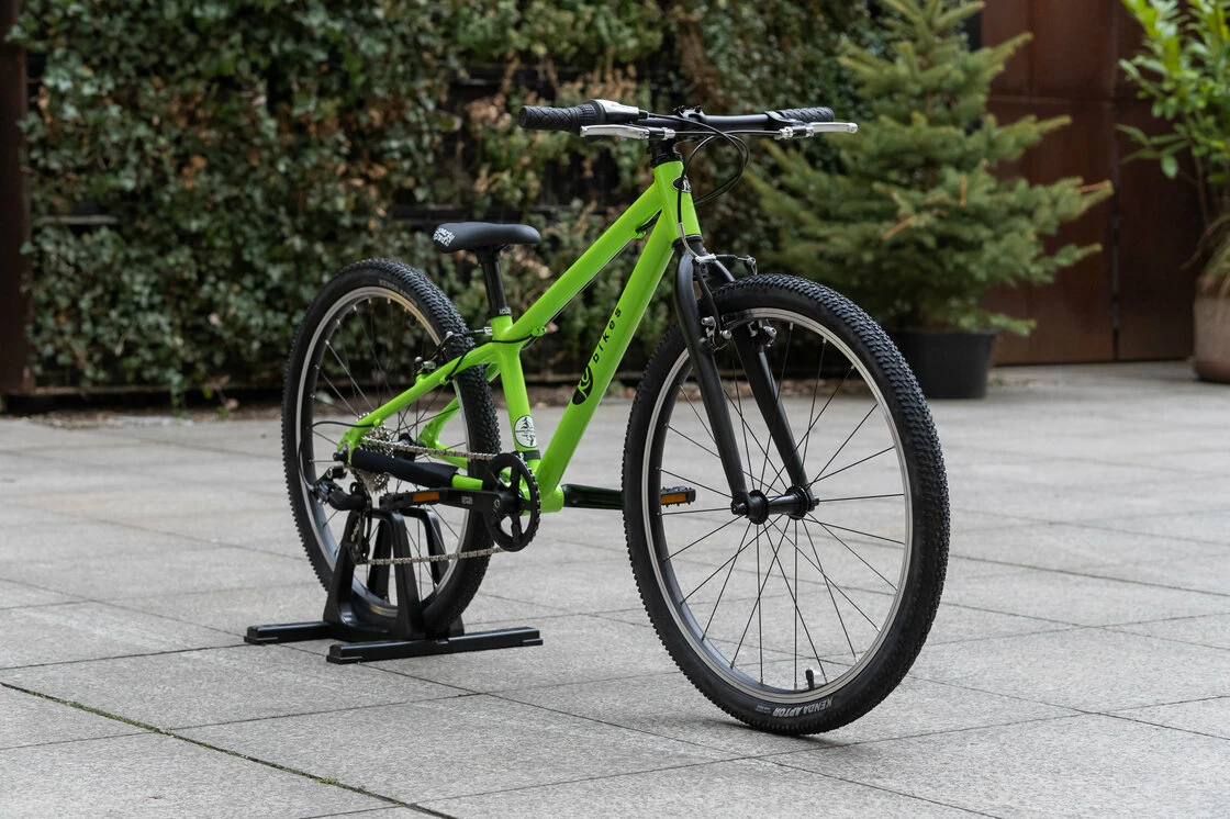 Lekki rower dla dziecka KUbikes 24 S MTB Zielony