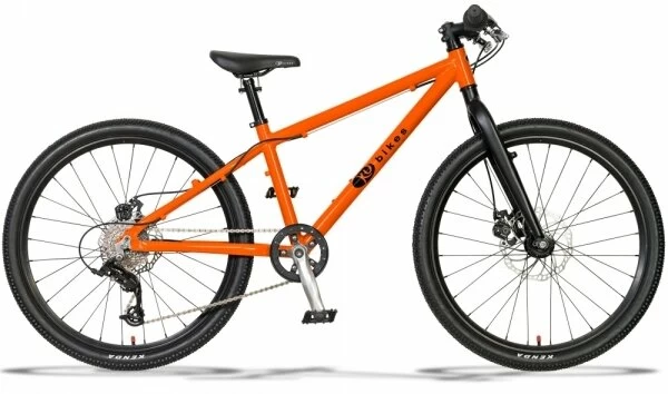Lekki rower dla dziecka KUbikes 24L MTB Disc pomarańczowy