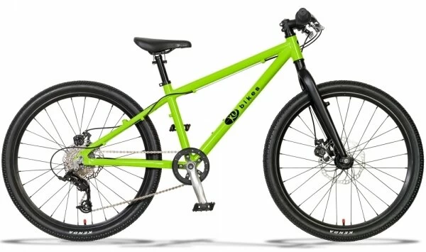Lekki rower dla dziecka KUbikes 24L MTB Disc zielony