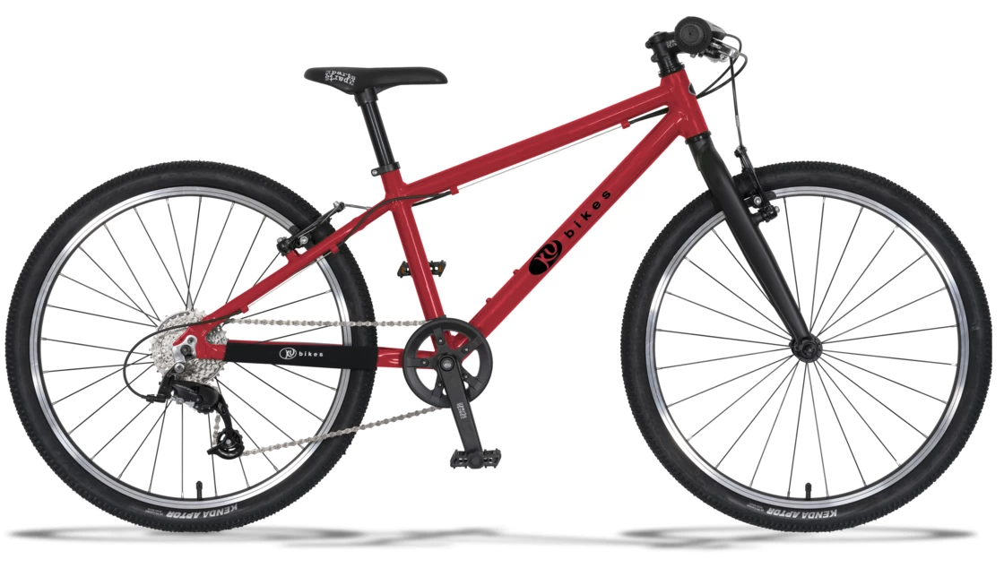 Lekki rower dla dziecka KUbikes 24L MTB Czerwony