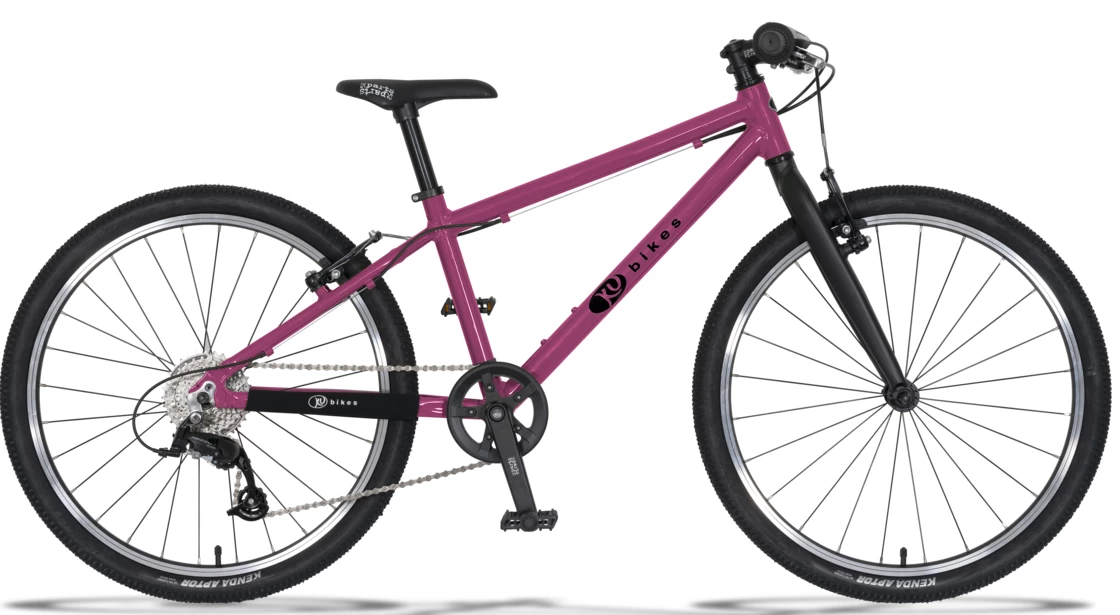 Lekki rower dla dziecka KUbikes 24L MTB Różowy