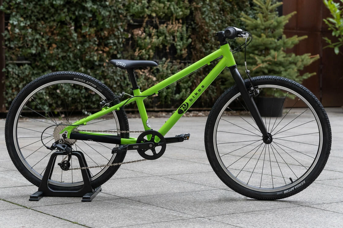 Lekki rower dla dziecka KUbikes 24S MTB MTB Zielony
