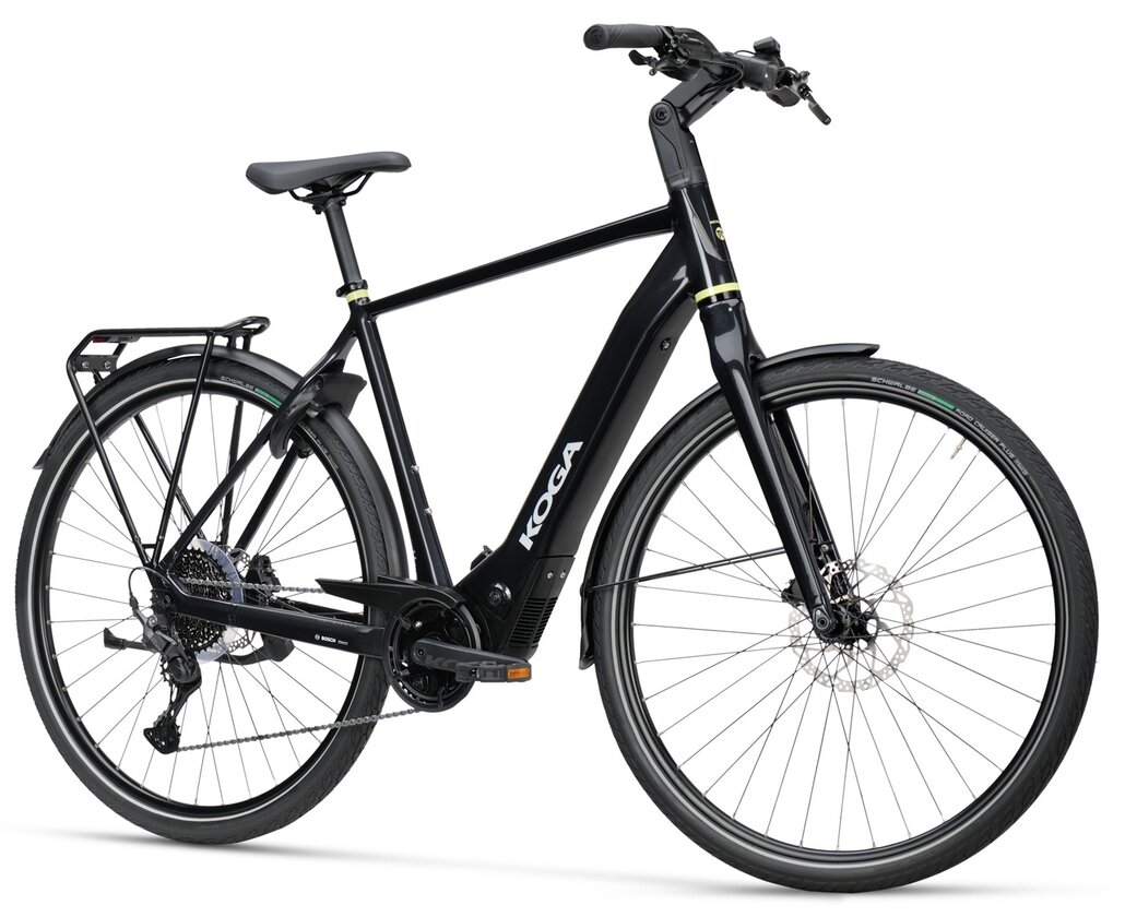 Lekki rower elektryczny KOGA E-F3 5.0 BOSCH Męski Vulcan Black