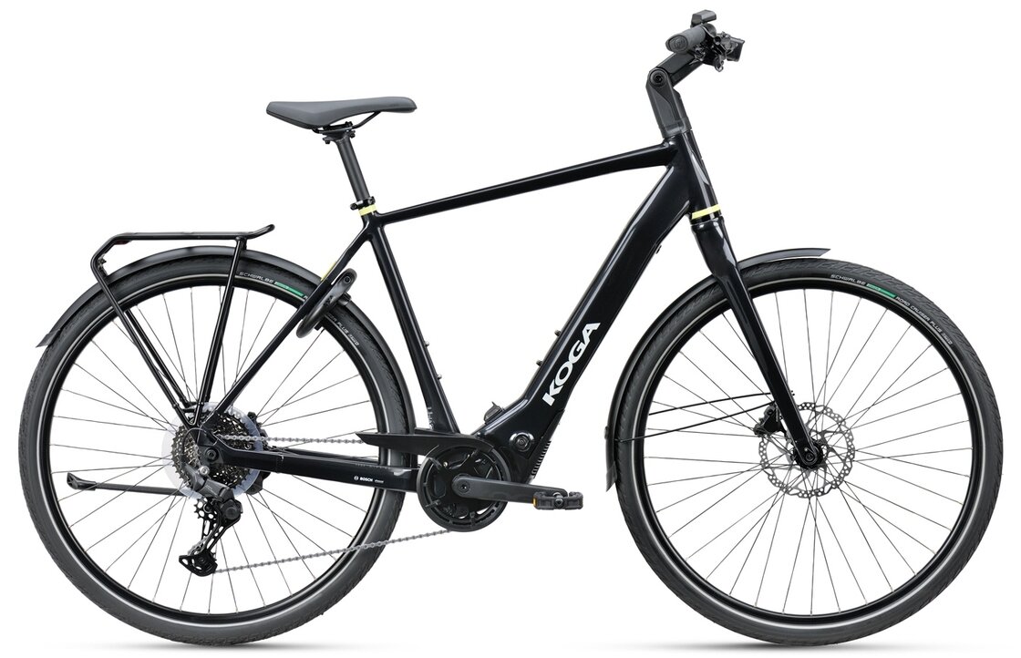 Lekki rower elektryczny KOGA E-F3 5.0 BOSCH Męski Vulcan Black