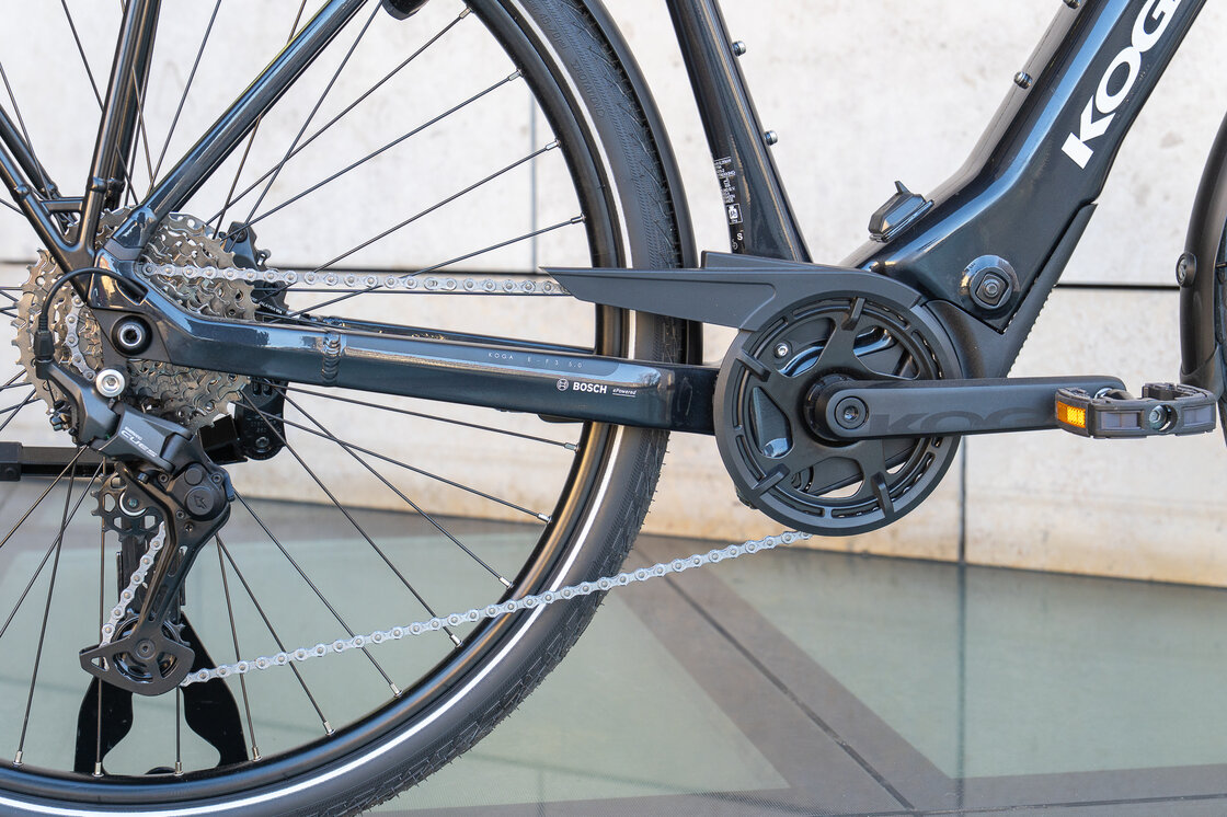 Lekki rower elektryczny KOGA E-F3 5.0 BOSCH Męski Vulcan Black