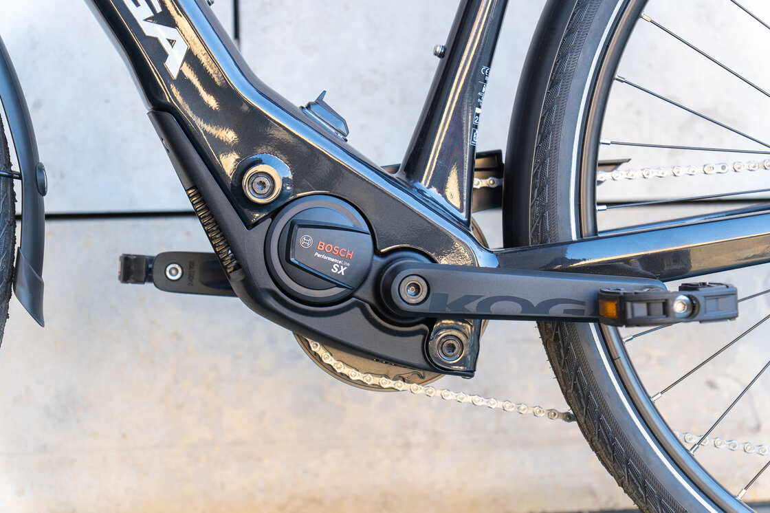 Lekki rower elektryczny KOGA E-F3 5.0 BOSCH Męski Vulcan Black