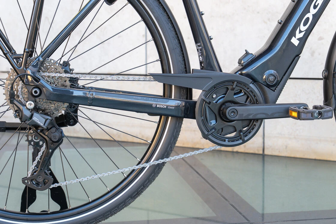 Lekki rower elektryczny KOGA E-F3 5.0 BOSCH Męski Vulcan Black 55