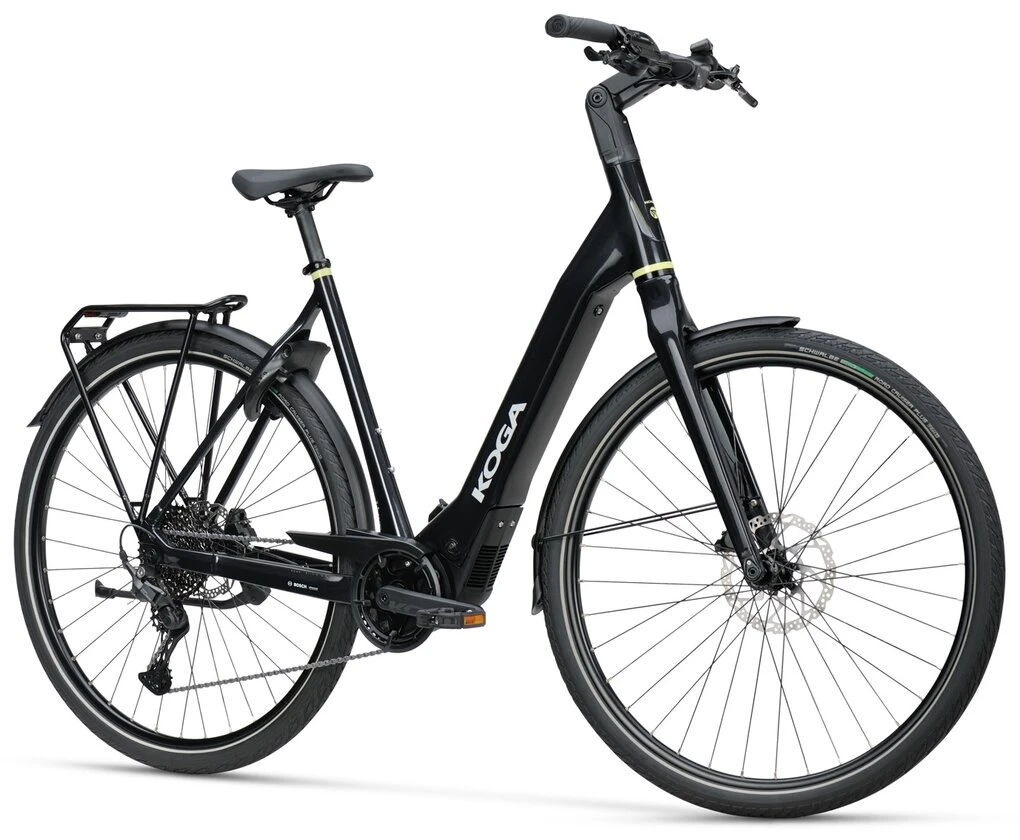 Lekki rower elektryczny KOGA E-F3 5.0 BOSCH Unisex Vulcan Black