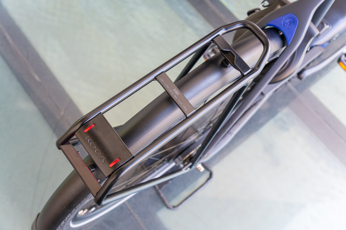Lekki rower elektryczny na pasku KOGA E-F3 6.0 BOSCH Męski Vulcan Black Mat
