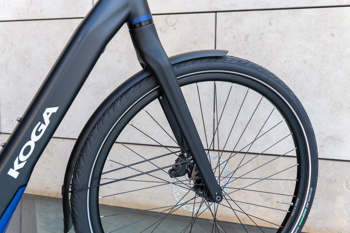 Lekki rower elektryczny na pasku KOGA E-F3 6.0 BOSCH Męski Vulcan Black Mat