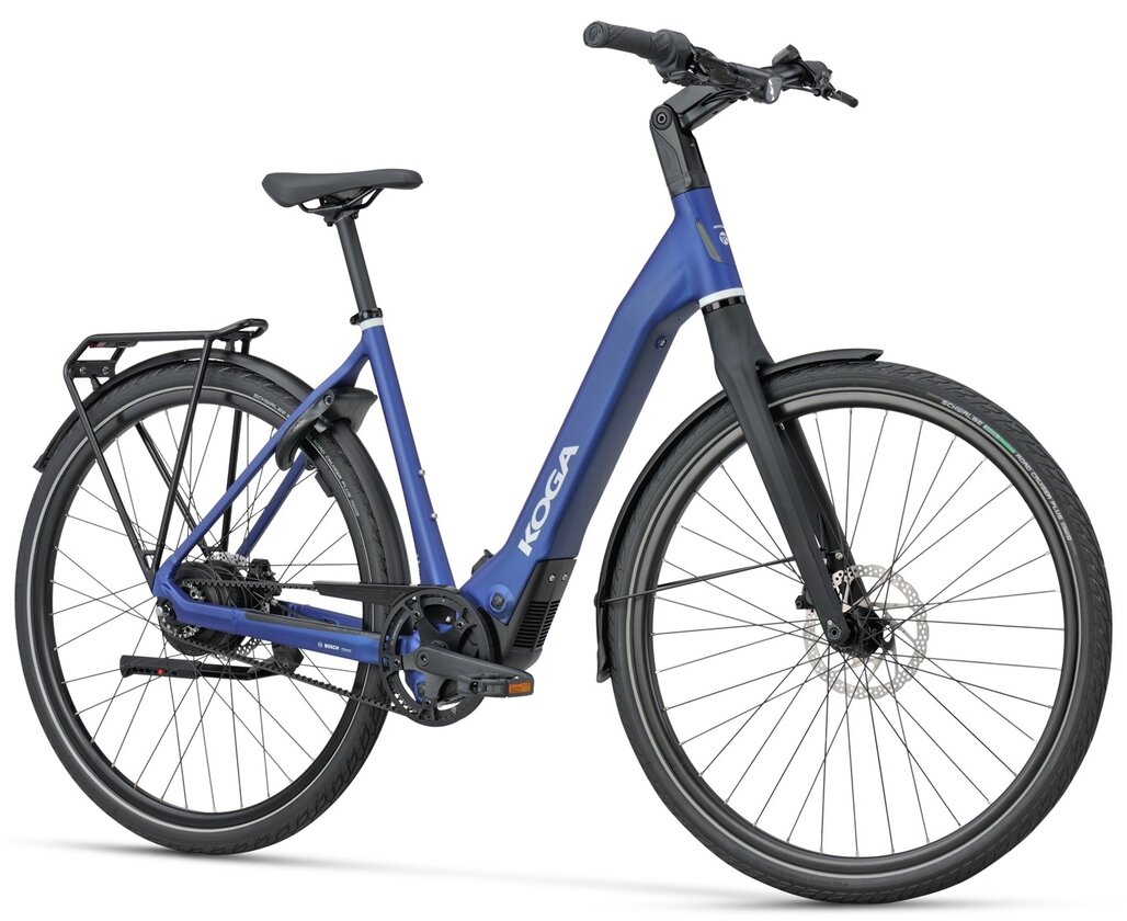 Lekki rower elektryczny na pasku KOGA E-F3 6.0 BOSCH Peacock Blue Mat