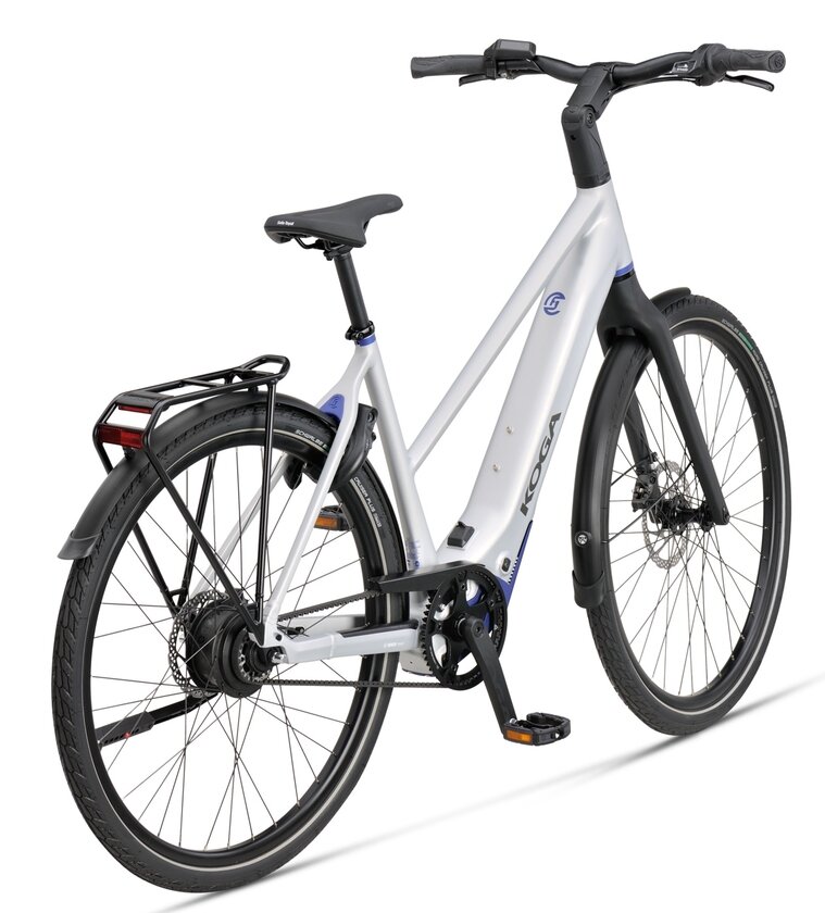 Lekki rower elektryczny na pasku KOGA E-F3 6.0 BOSCH Silver Mat