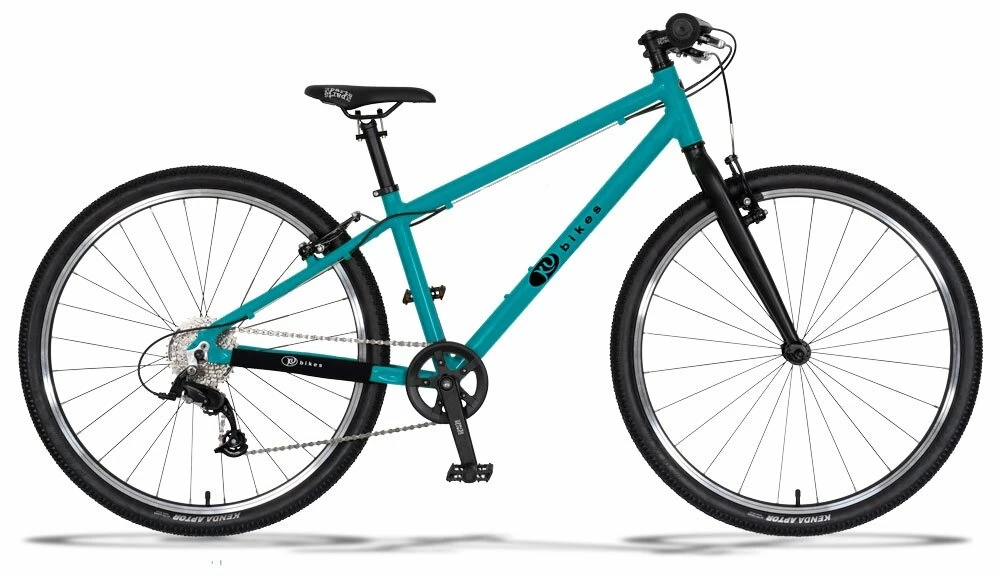 Lekki rower młodzieżowy KUbikes 26 Outlet turkusowy