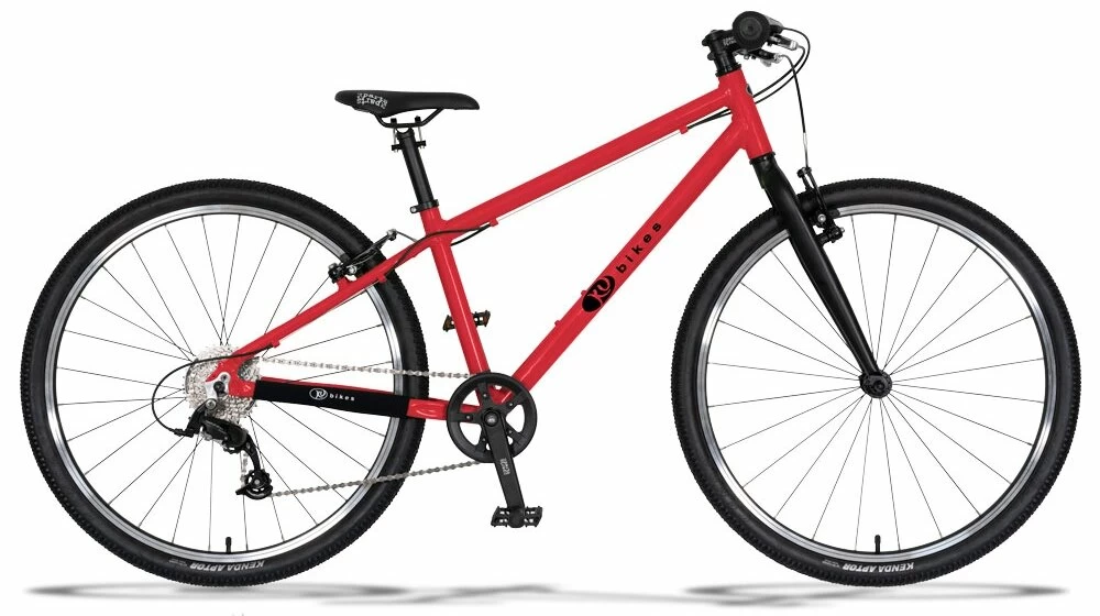 Lekki rower młodzieżowy KUbikes 26 czerwony