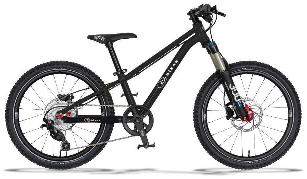 Lekki rowerek amortyzowany KUbikes 20 S MTB DISC czarny