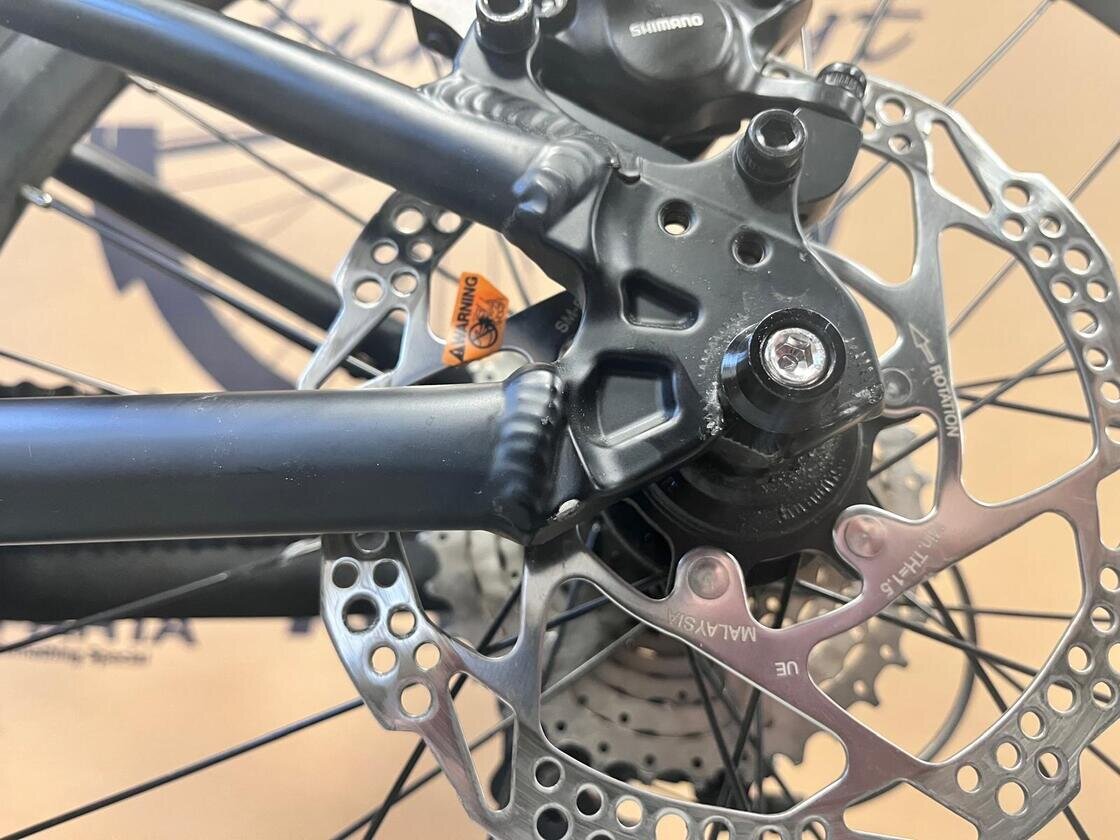 Lekki rowerek amortyzowany KUbikes 20 S MTB DISC czarny