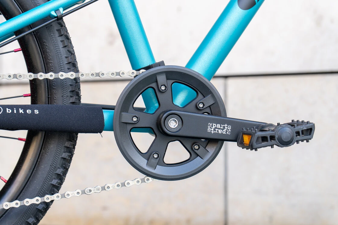 Lekki rowerek amortyzowany KUbikes 20 S MTB DISC turkusowy