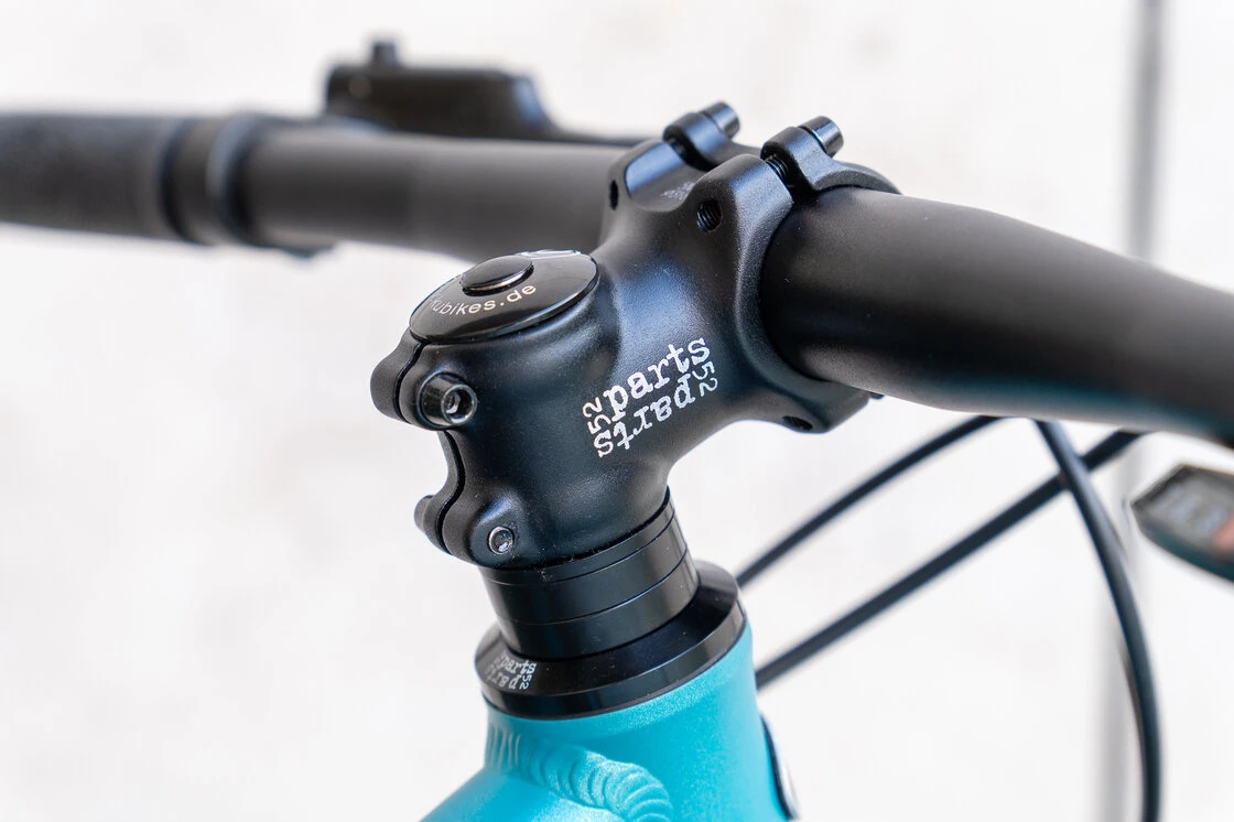 Lekki rowerek amortyzowany KUbikes 20 S MTB DISC turkusowy
