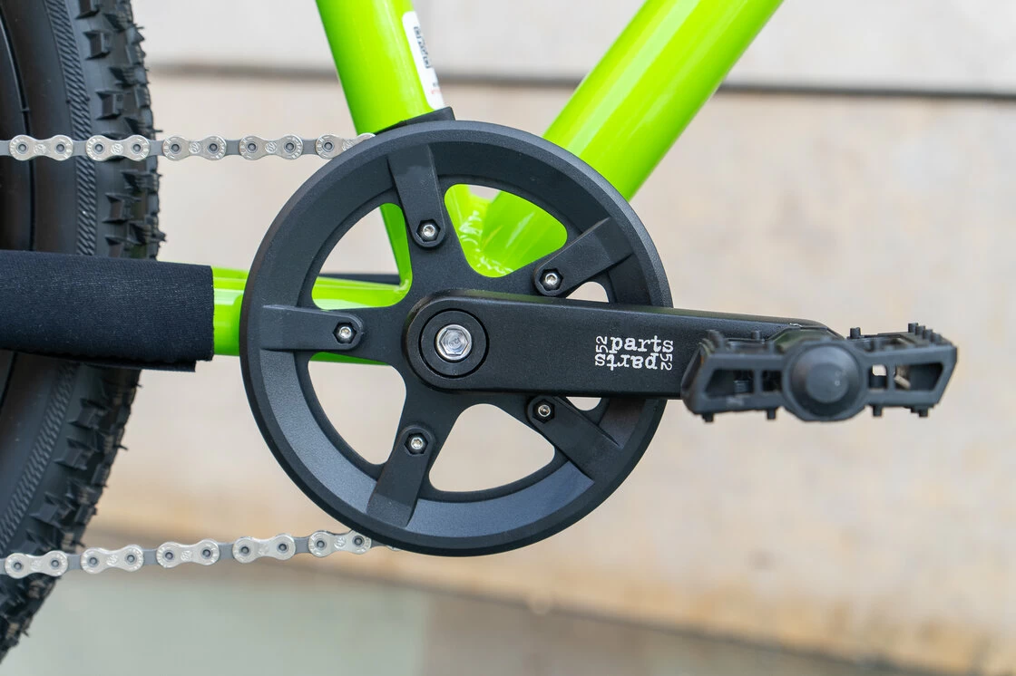 Lekki rowerek amortyzowany KUbikes 20 S MTB DISC zielony