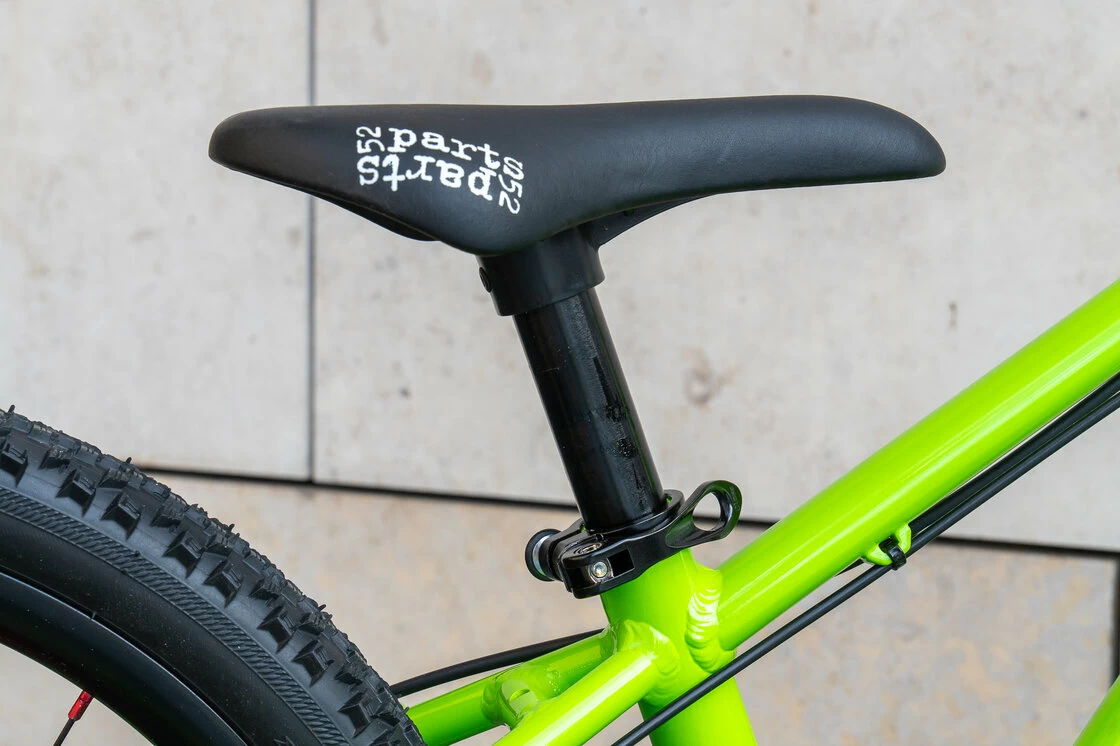 Lekki rowerek amortyzowany KUbikes 20 S MTB DISC zielony
