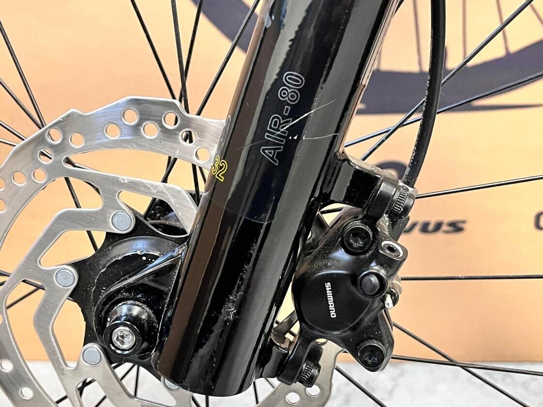 Lekki rowerek amortyzowany KUbikes 24 S MTB DISC turkus OUTLET