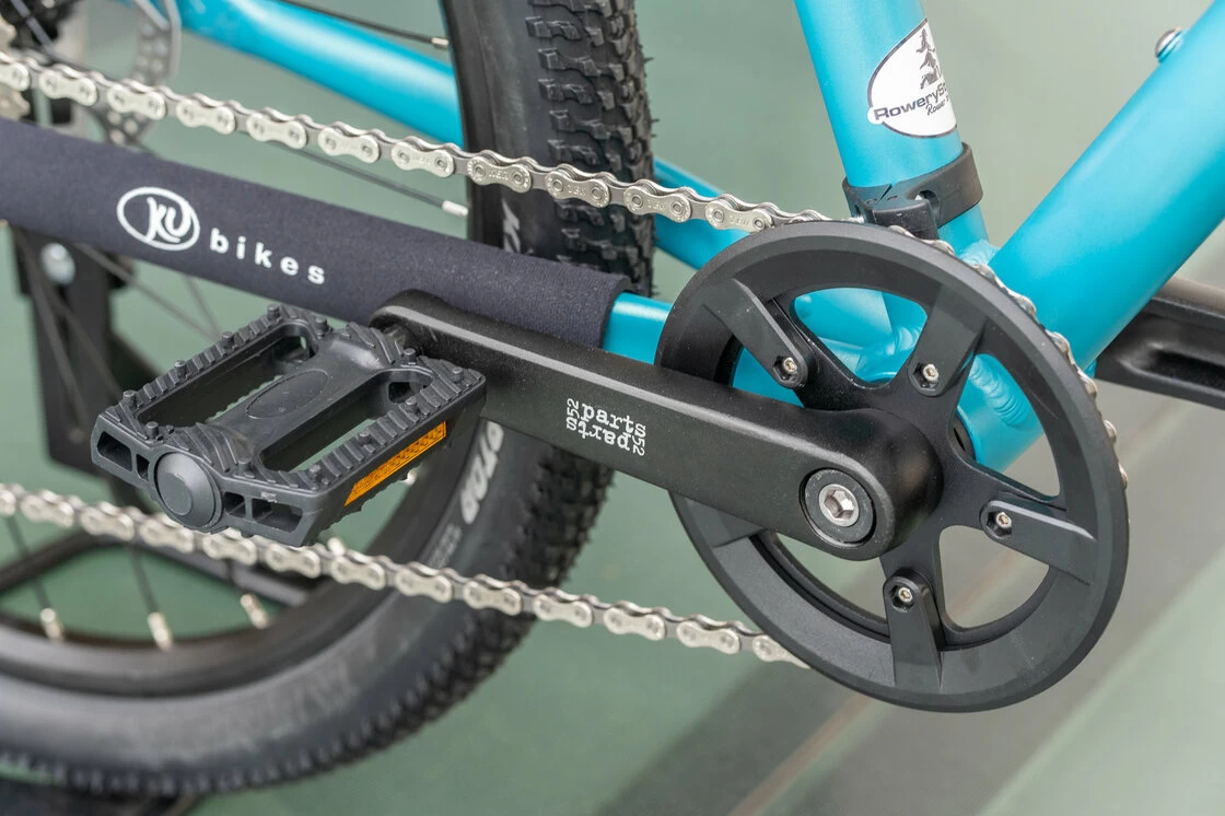 Lekki rowerek amortyzowany KUbikes 24 S MTB DISC turkusowy