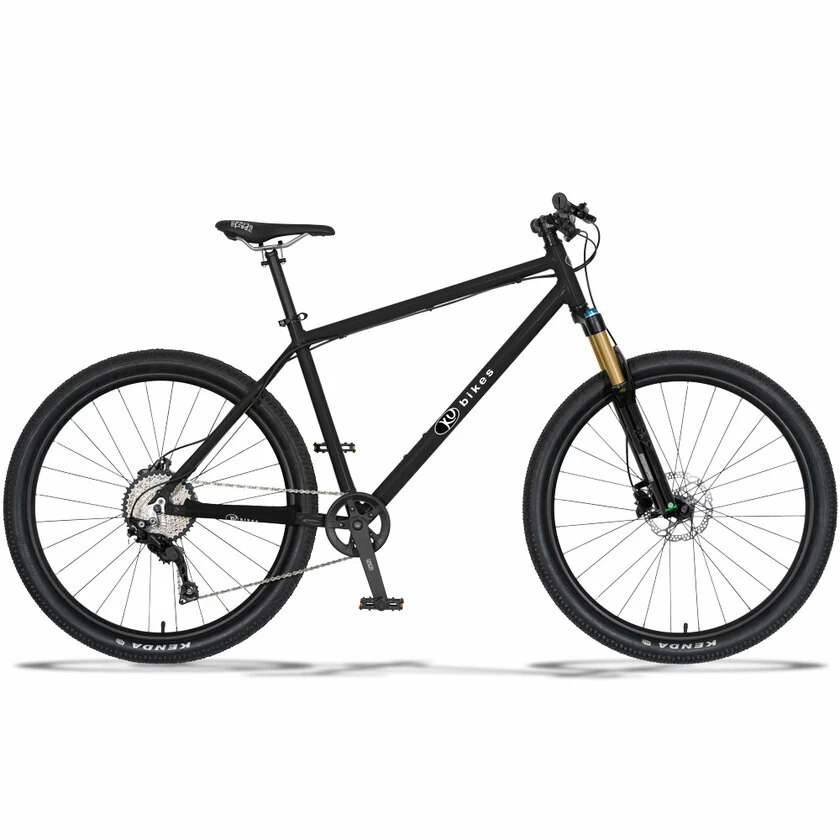 Lekki rowerek amortyzowany KUbikes 27,5 MTB DISC czarny L