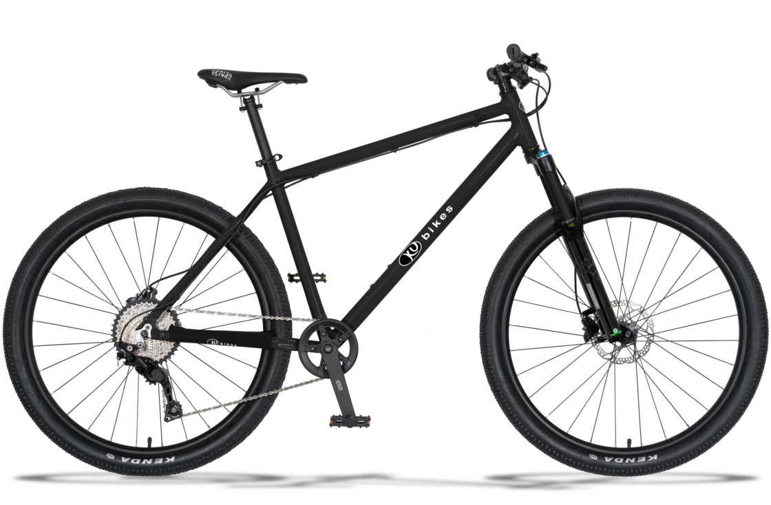 Lekki rowerek amortyzowany KUbikes 27,5 MTB DISC czarny S