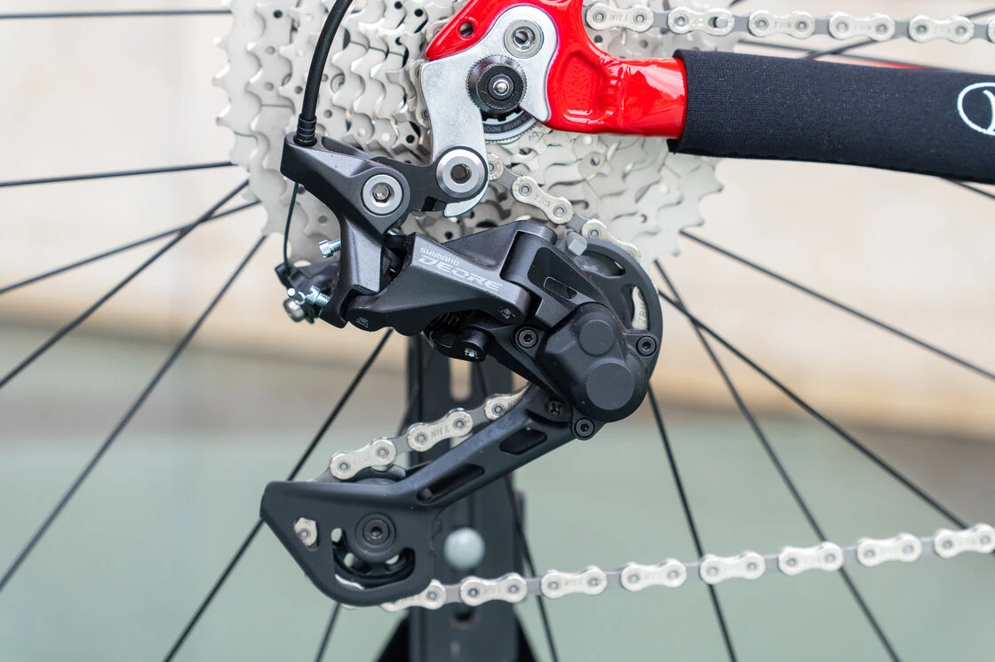 Lekki rowerek amortyzowany KUbikes 27,5 MTB DISC czerwony S