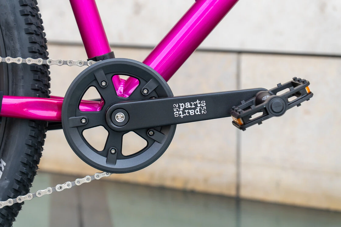 Lekki rowerek amortyzowany KUbikes 27,5 MTB DISC różowy M