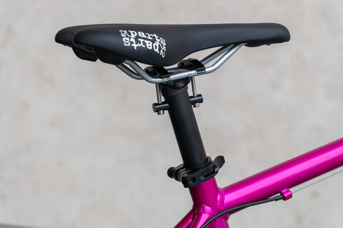 Lekki rowerek amortyzowany KUbikes 27,5 MTB DISC różowy M