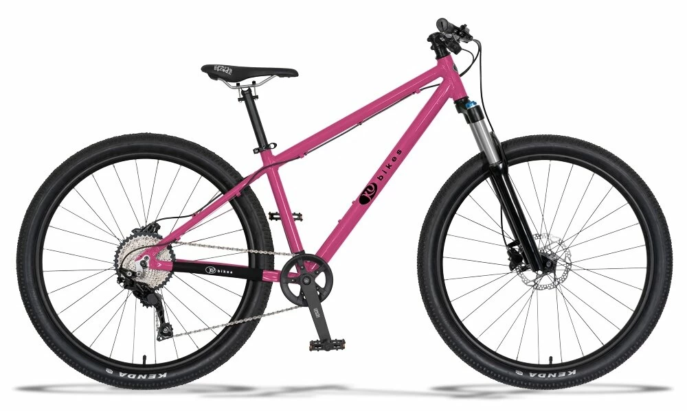 Lekki rowerek amortyzowany KUbikes 27,5 MTB DISC różowy S