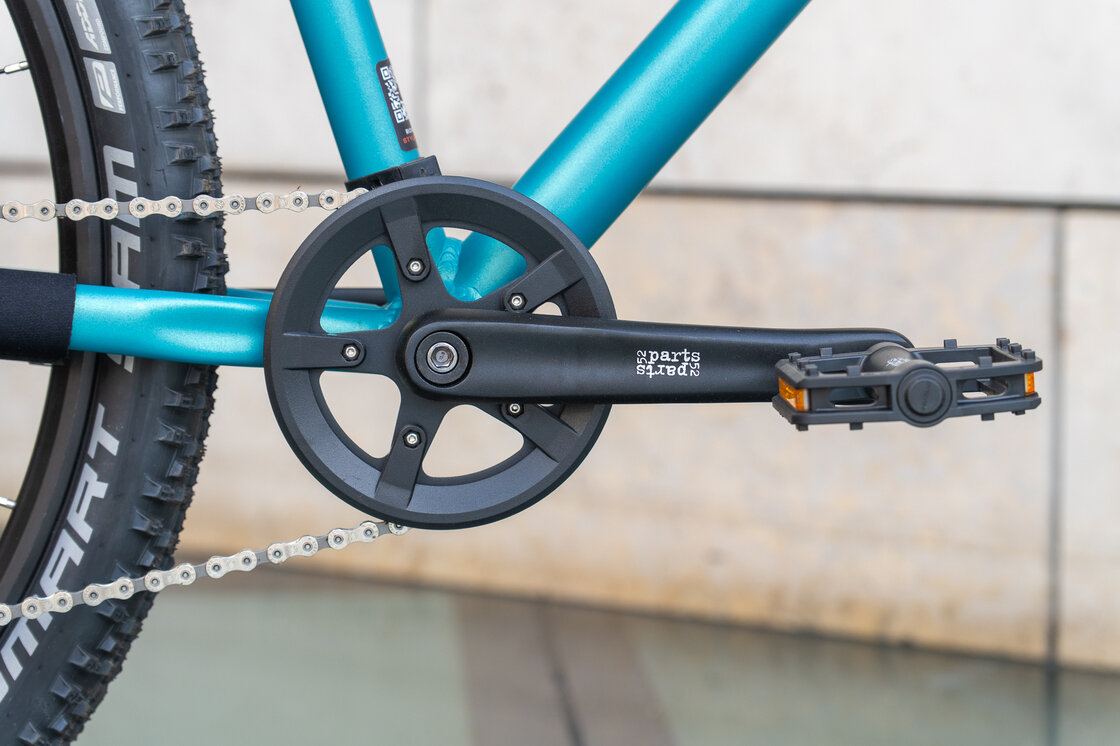 Lekki rowerek amortyzowany KUbikes 27,5 MTB DISC turkusowy M