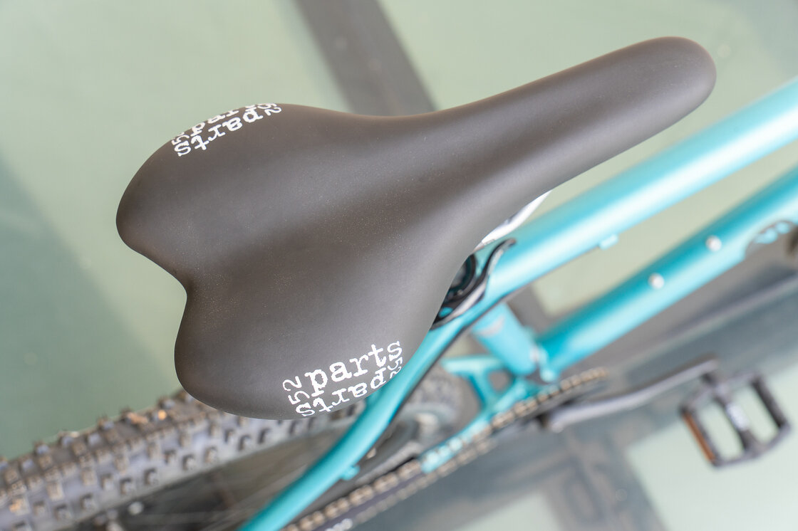 Lekki rowerek amortyzowany KUbikes 27,5 MTB DISC turkusowy M