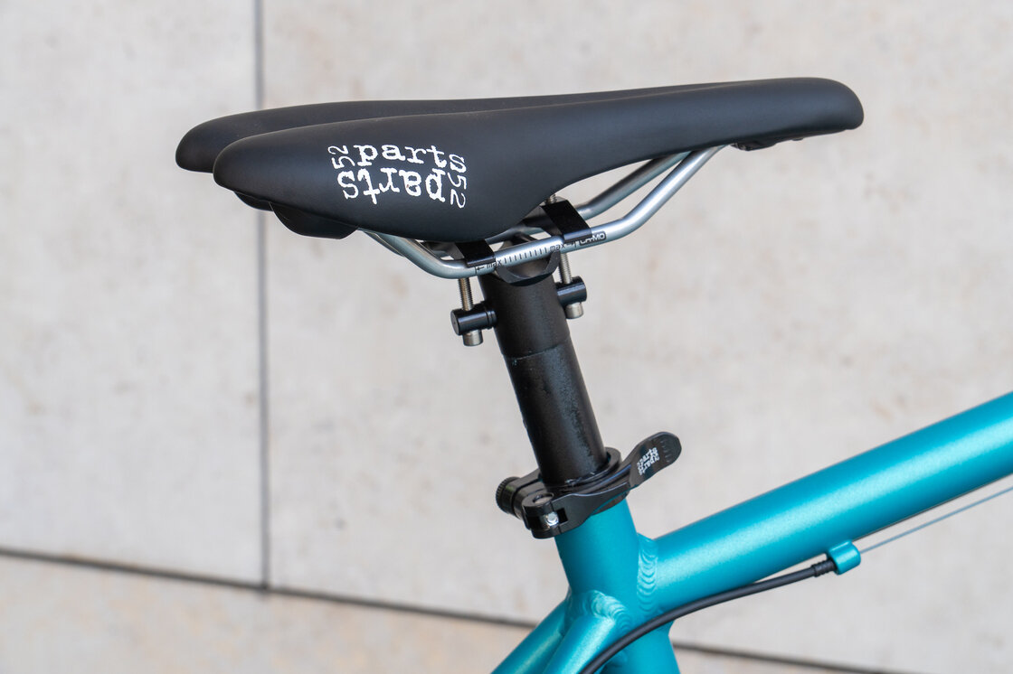 Lekki rowerek amortyzowany KUbikes 27,5 MTB DISC turkusowy M