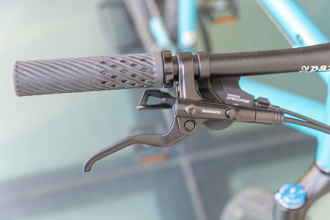 Lekki rowerek amortyzowany KUbikes 27,5 MTB DISC turkusowy M