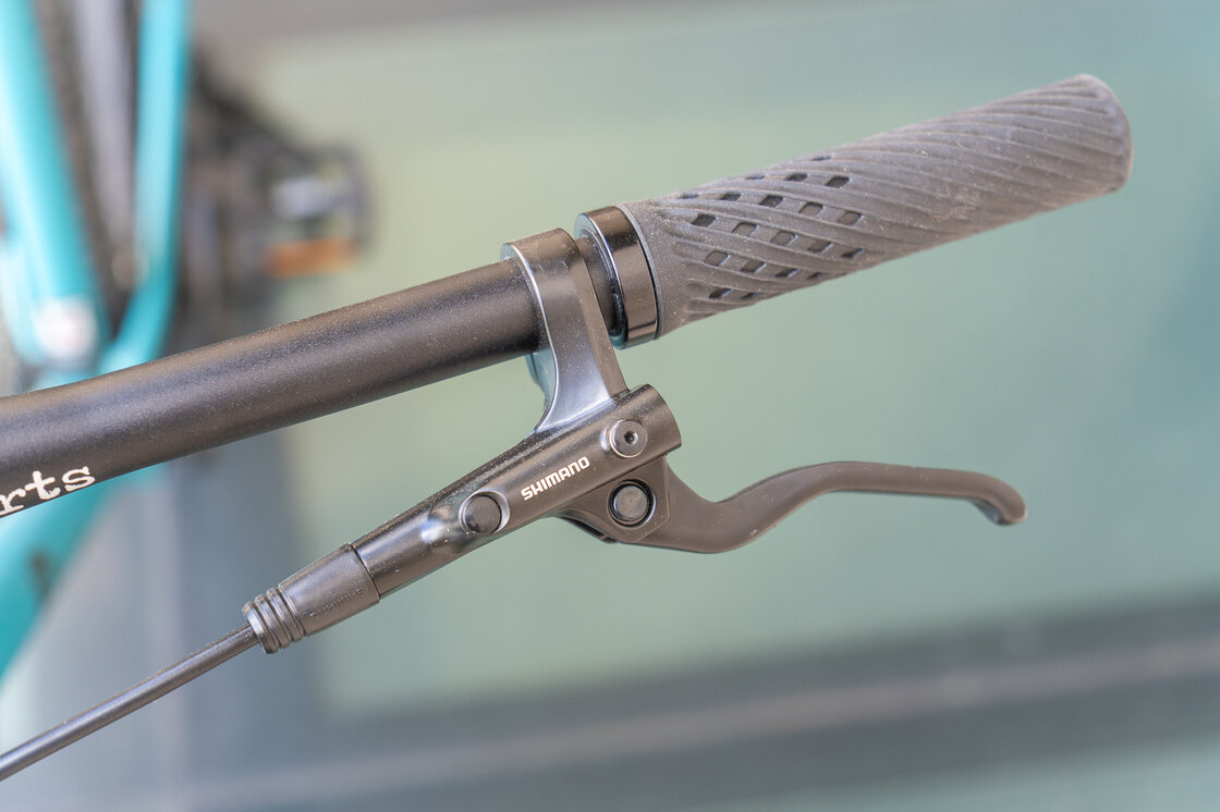 Lekki rowerek amortyzowany KUbikes 27,5 MTB DISC turkusowy M