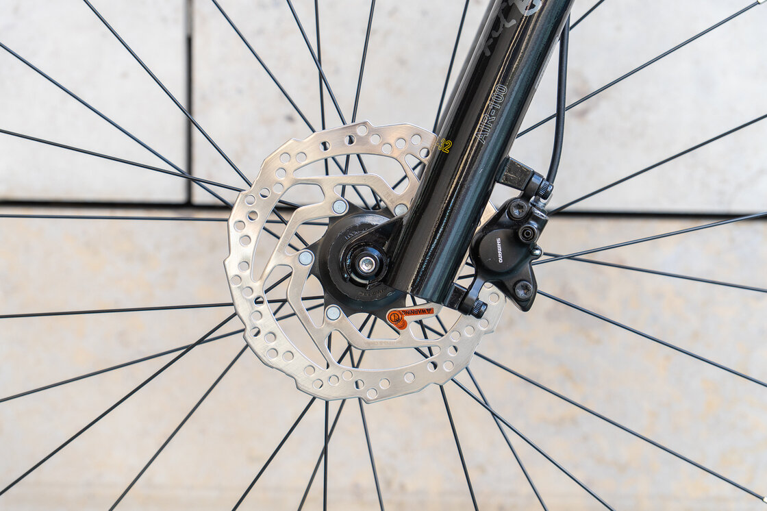 Lekki rowerek amortyzowany KUbikes 27,5 MTB DISC turkusowy M