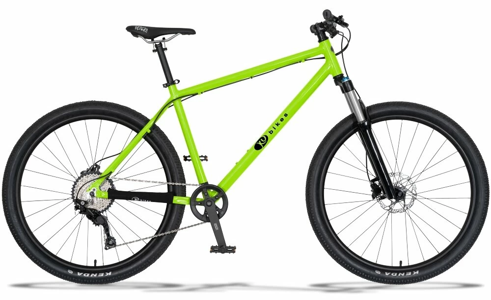 Lekki rowerek amortyzowany KUbikes 27,5 MTB DISC zielony L