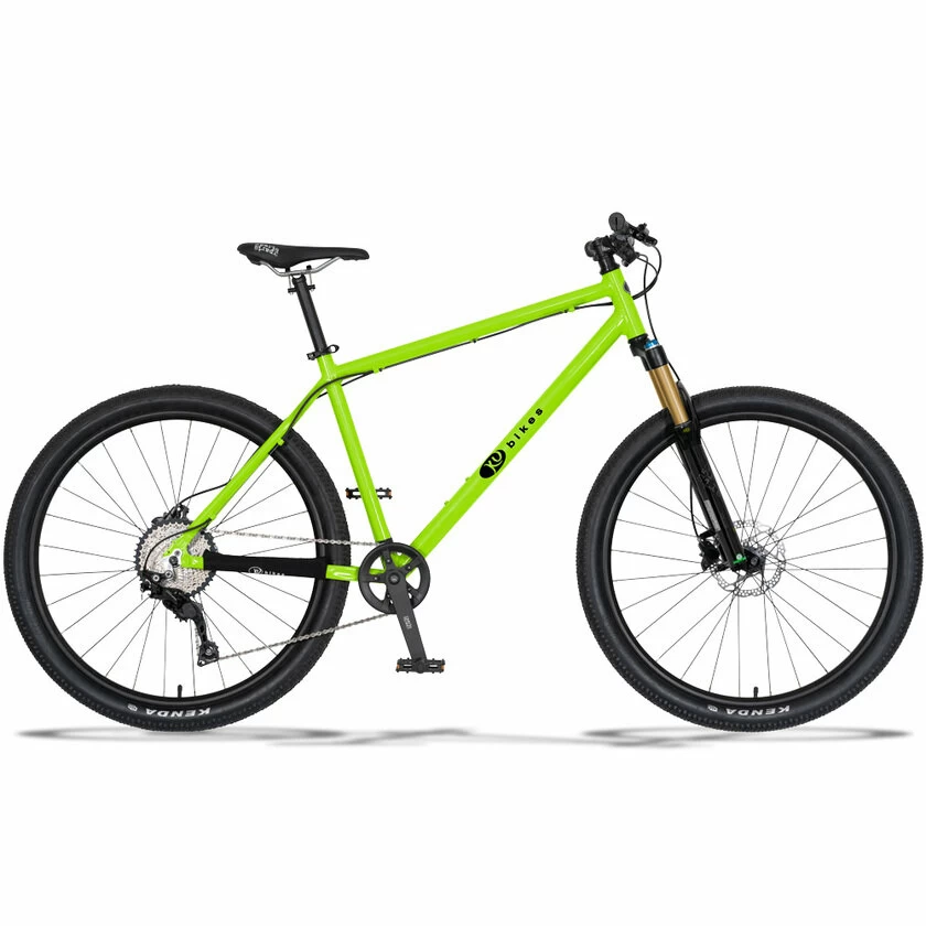 Lekki rowerek amortyzowany KUbikes 27,5 MTB DISC zielony L