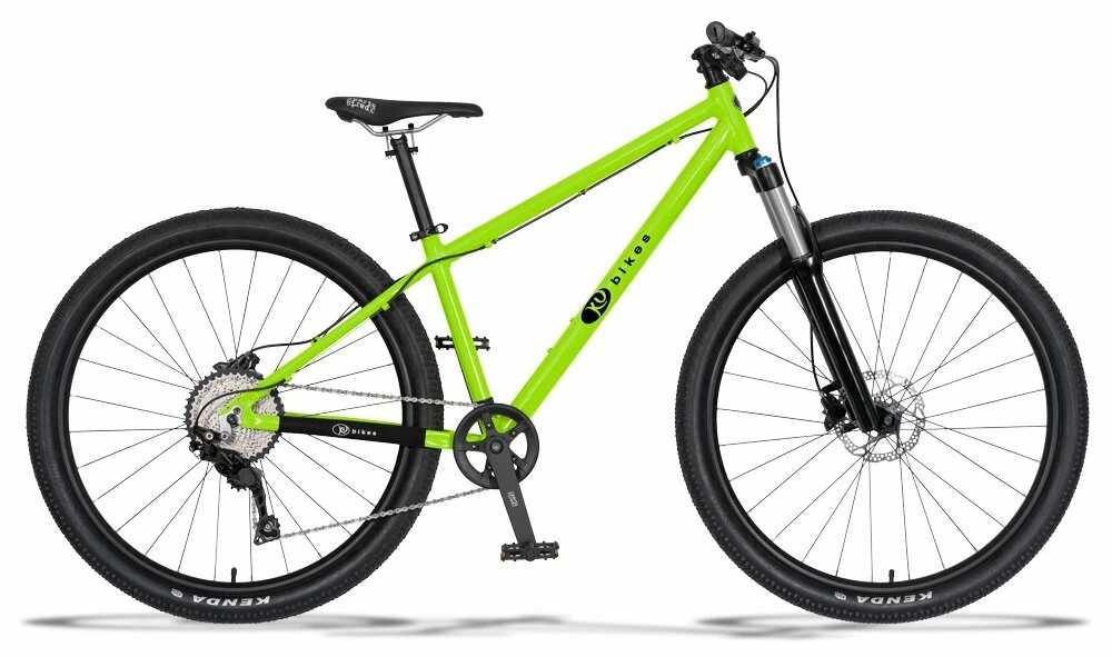 Lekki rowerek amortyzowany KUbikes 27,5 MTB DISC zielony S