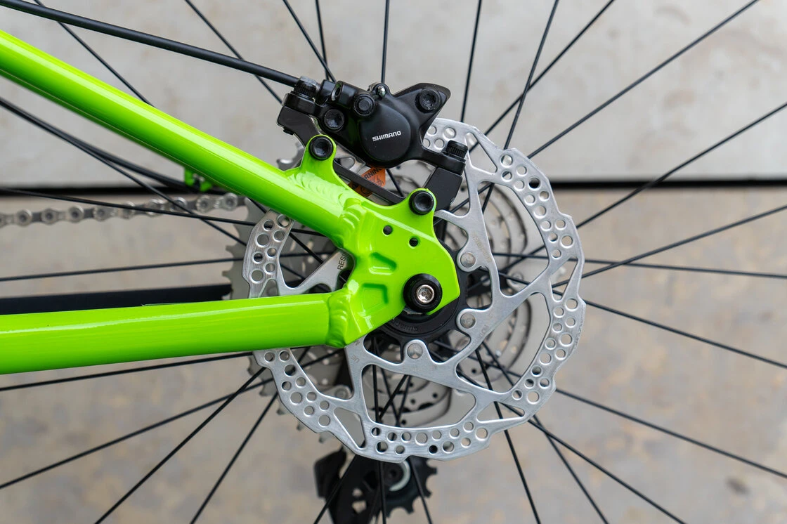 Lekki rowerek amortyzowany KUbikes 27,5 MTB DISC zielony S