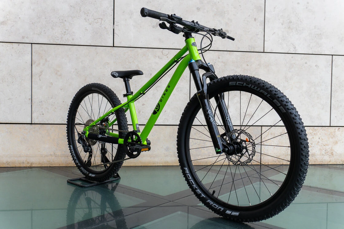 Lekki rowerek amortyzowany KUbikes 27,5 MTB DISC zielony S