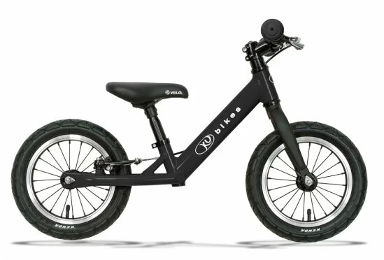 Lekki rowerek biegowy KUbikes 12" Czarny