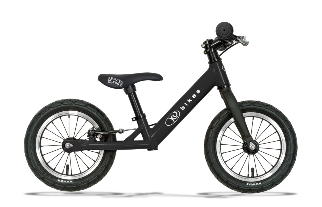 Lekki rowerek biegowy KUbikes 12" Czarny
