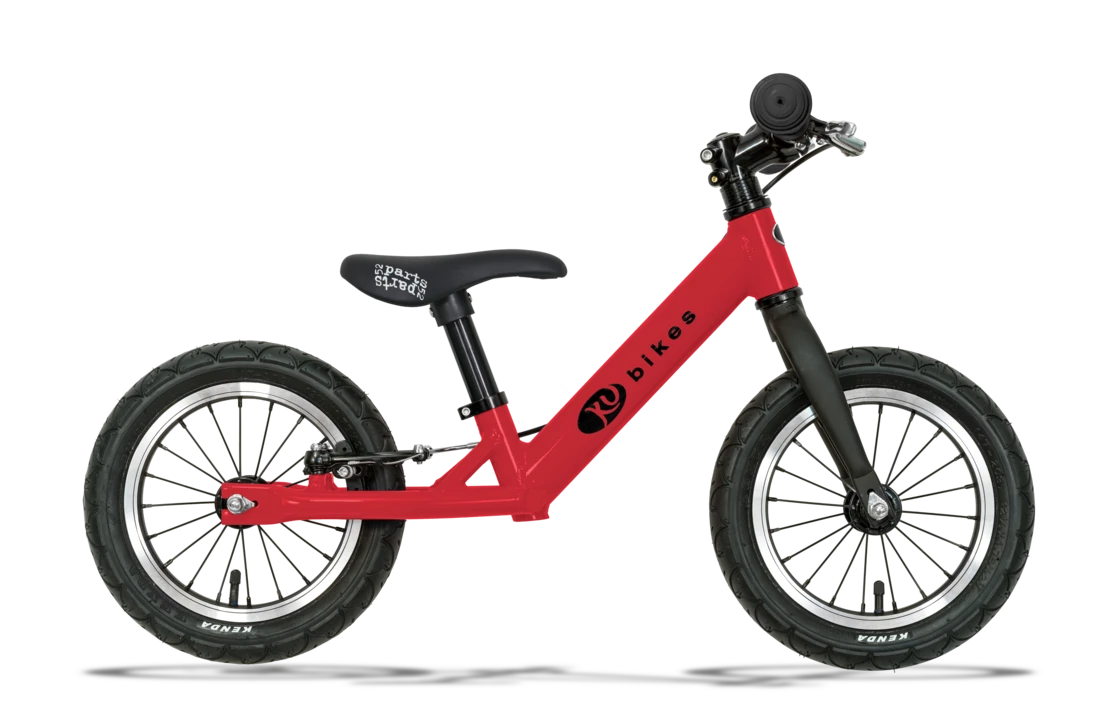 Lekki rowerek biegowy KUbikes 12" Czerwony
