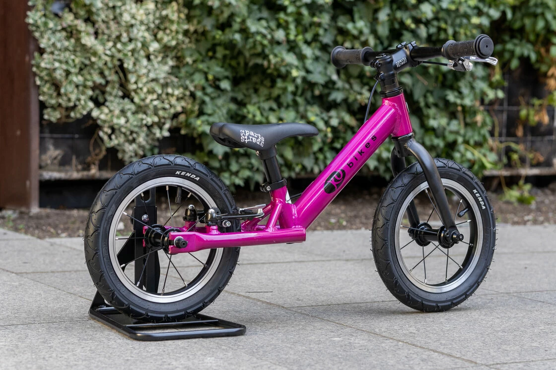 Lekki rowerek biegowy KUbikes 12" Różowy