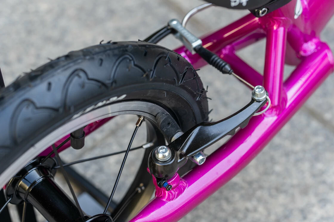 Lekki rowerek biegowy KUbikes 12" Różowy