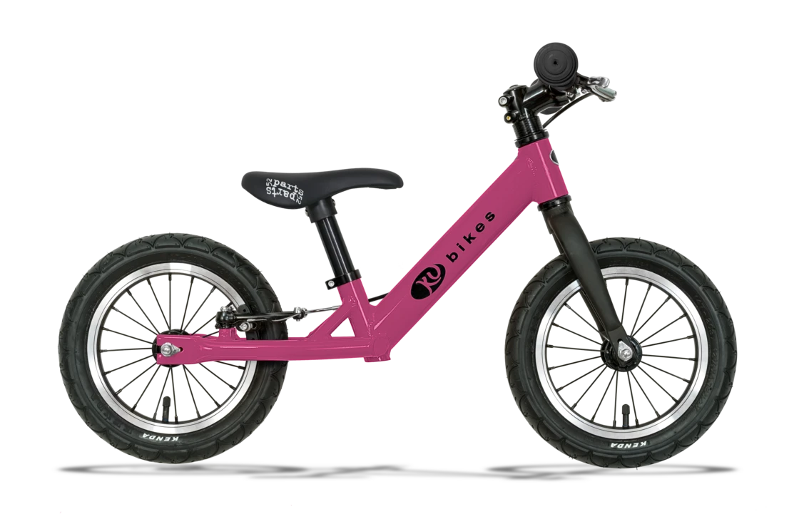 Lekki rowerek biegowy KUbikes 12" Różowy